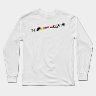 vintage typo The Birthday Massacre Long Sleeve T-Shirt